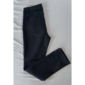 J Jill Denim High-Rise Straight Leg Comfort Stretch Sateen Jeans. Women's 2, EUC